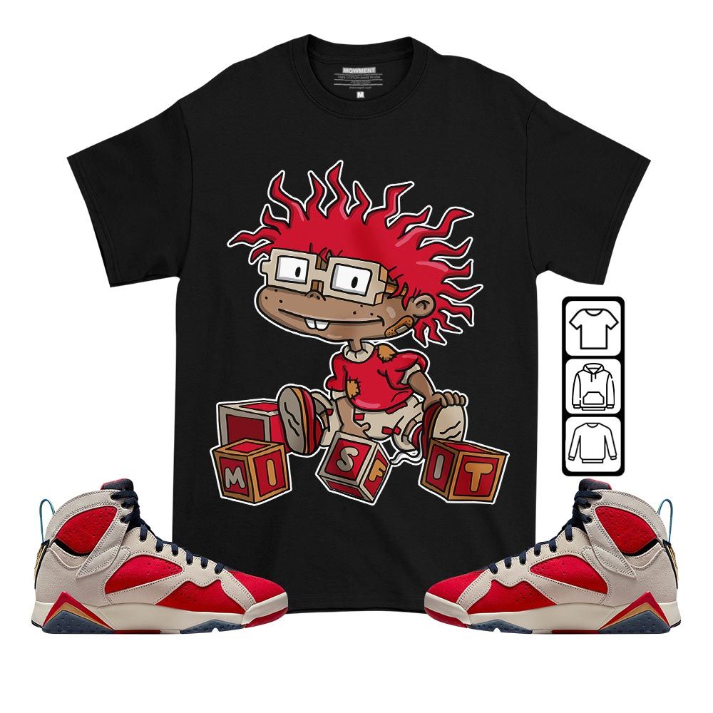 Cartoon 90s Misfit Sneaker Shirt Match Retro Trophy Room 7s, Jordan 7 Trophy Room MKO T-Shirt Cartoon 90s Misfit Sneaker Shirt Match Retro Trophy Room 7s, Jordan 7 Trophy Room MKO T-Shirt