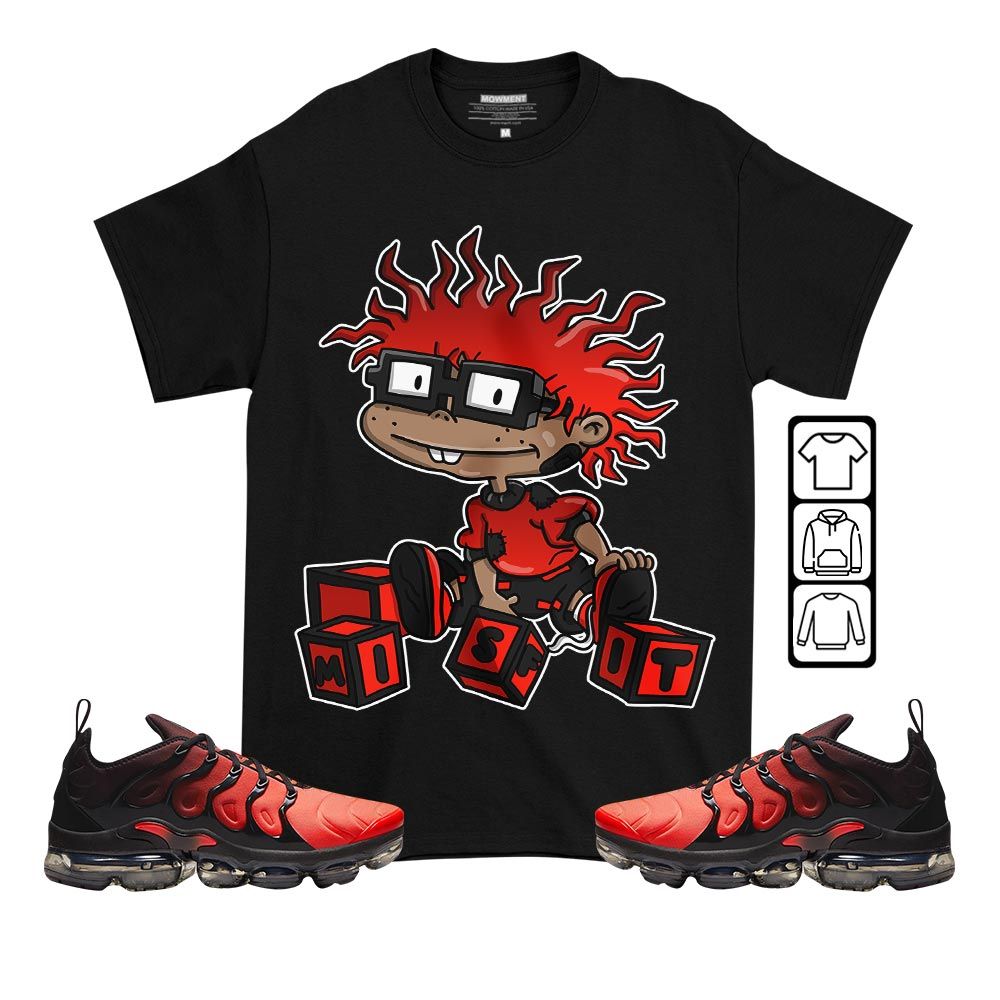 Cartoon 90s Misfit Sneaker Shirt Match Vapormax Plus Red Black, Air VaporMax Plus Darth Maul MKO T-Shirt Cartoon 90s Misfit Sneaker Shirt Match Vapormax Plus Red Black, Air VaporMax Plus Darth Maul MKO T-Shirt