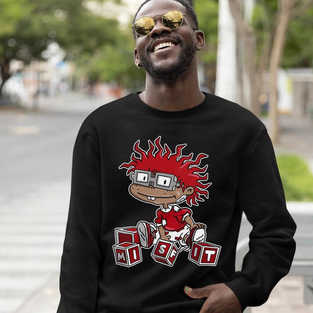 Cartoon 90s Rugrats Misfit Sneaker Shirt Match 2 Chicago Varsity Red, Jordan Retro 2 Chicago MKO T-Shirt Cartoon 90s Rugrats Misfit Sneaker Shirt Match 2 Chicago Varsity Red, Jordan Retro 2 Chicago MKO T-Shirt