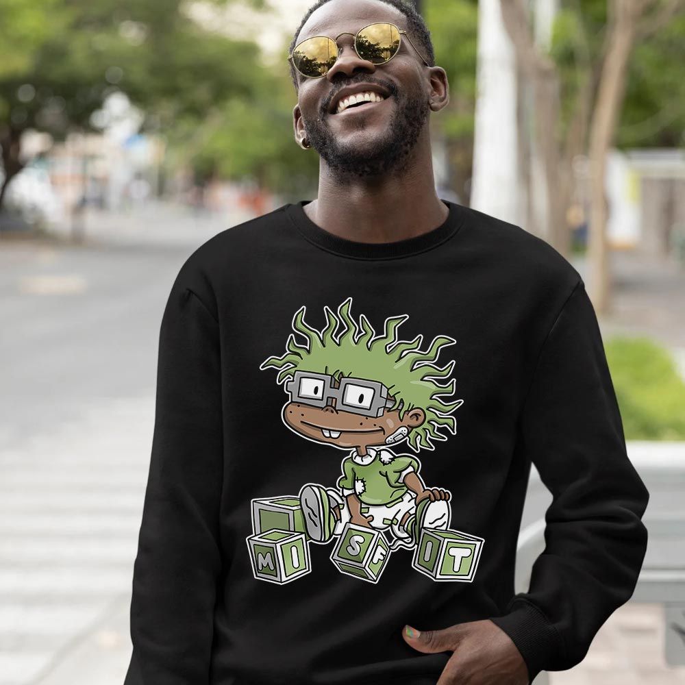 Cartoon 90s Rugrats Misfit Sneaker Shirt Match Retro Oil Green 4s, Jordan 4 Oil Green MKO T-Shirt Cartoon 90s Rugrats Misfit Sneaker Shirt Match Retro Oil Green 4s, Jordan 4 Oil Green MKO T-Shirt