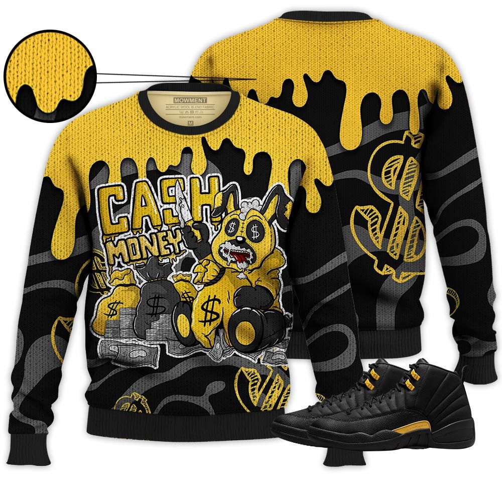Cash Money Bear Sneaker Shirt Match Black Taxi 12S, Jordan 12 Retro Black Taxi Hoodie Sweatshirt Tee All Over Print MKO Shirt Cash Money Bear Sneaker Shirt Match Black Taxi 12S, Jordan 12 Retro Black Taxi Hoodie Sweatshirt Tee All Over Print MKO Shirt