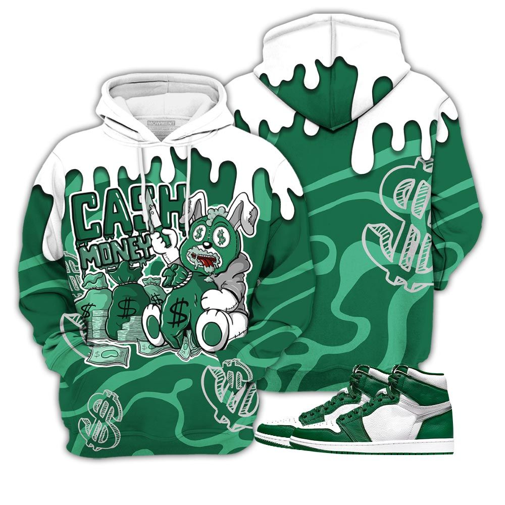 Cash Money Bear Sneaker Shirt Match High Gorge Green 1S, Jordan 1 Retro High Gorge Green Hoodie Sweatshirt Tee All Over Print MKO Shirt Cash Money Bear Sneaker Shirt Match High Gorge Green 1S, Jordan 1 Retro High Gorge Green Hoodie Sweatshirt Tee All Over Print MKO Shirt