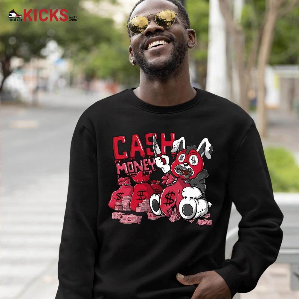 Cash Money Bear Sneaker Shirt Match High OG Chicago 1s, Jordan 1 Lost and Found Chicago MKO T-Shirt Cash Money Bear Sneaker Shirt Match High OG Chicago 1s, Jordan 1 Lost and Found Chicago MKO T-Shirt