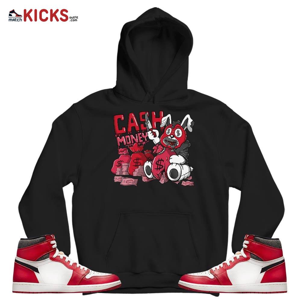 Cash Money Bear Sneaker Shirt Match High OG Chicago 1s, Jordan 1 Lost and Found Chicago MKO T-Shirt Cash Money Bear Sneaker Shirt Match High OG Chicago 1s, Jordan 1 Lost and Found Chicago MKO T-Shirt