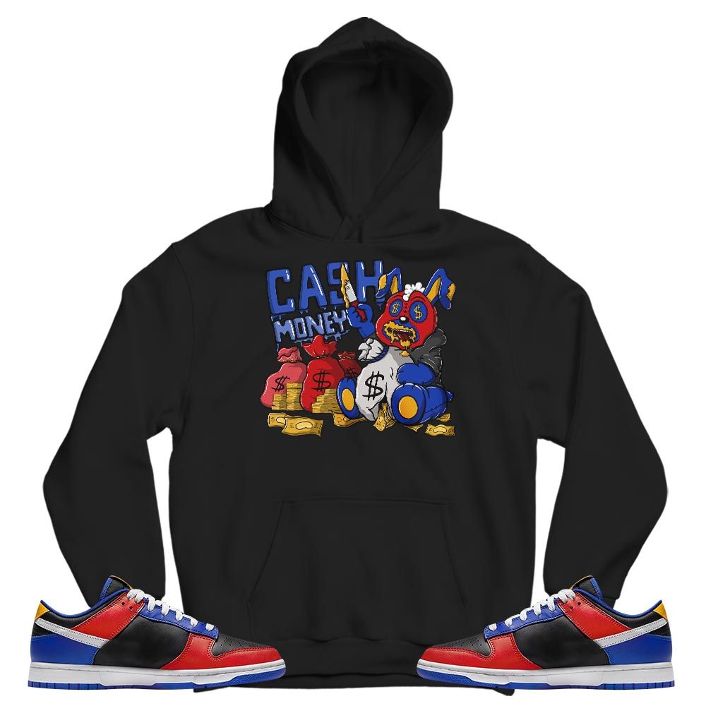 Cash Money Bear Sneaker Shirt Match Low TSU Tiger, Dunk Low TSU Tiger MKO T-Shirt