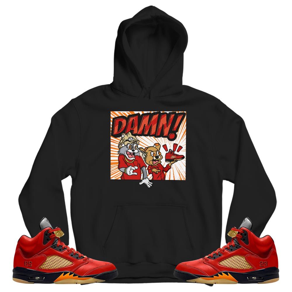 Cat And Mouse Damn Sneaker Shirt Match 5 Dunk On Mars, Jordan 5 Mars For Her MKO T-Shirt