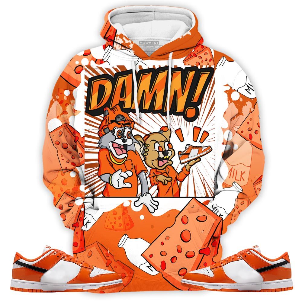 Cat And Mouse Damn Sneaker Shirt Match Dunk Low Orange Black, Dunk Low Patent Halloween Hoodie Sweatshirt Tee All Over Print MKO Shirt Cat And Mouse Damn Sneaker Shirt Match Dunk Low Orange Black, Dunk Low Patent Halloween Hoodie Sweatshirt Tee All Over Print MKO Shirt