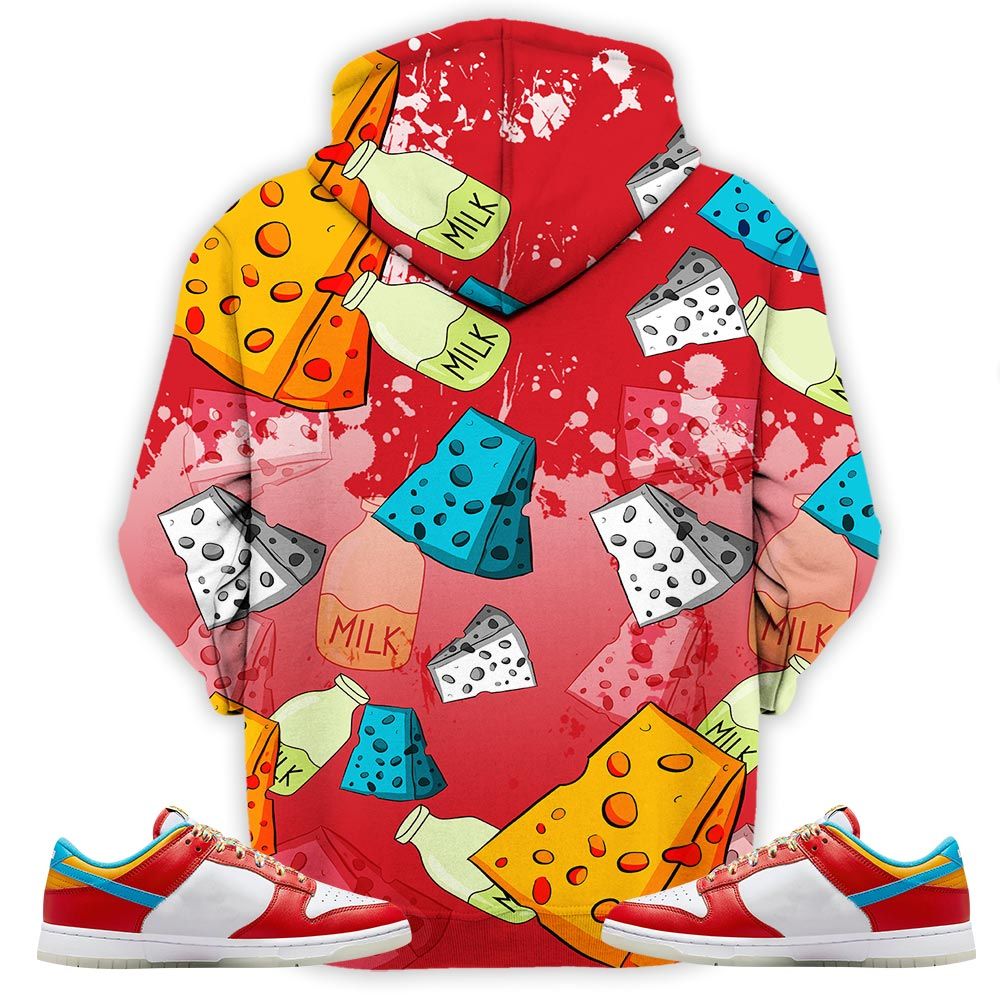Cat And Mouse Damn Sneaker Shirt Match Fruity Pebbles Shoes, Dunk Low Fruity Pebbles Hoodie Sweatshirt Tee All Over Print MKO Shirt