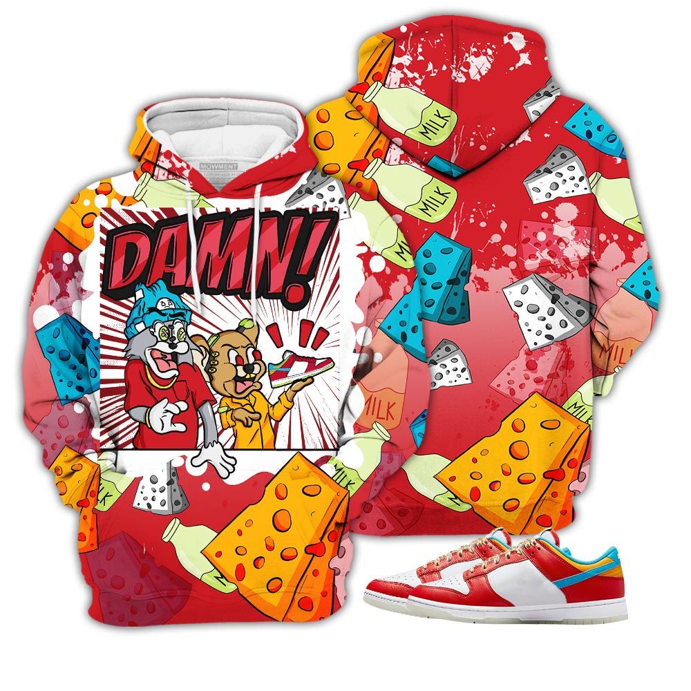 Cat And Mouse Damn Sneaker Shirt Match Fruity Pebbles Shoes, Dunk Low Fruity Pebbles Hoodie Sweatshirt Tee All Over Print MKO Shirt Cat And Mouse Damn Sneaker Shirt Match Fruity Pebbles Shoes, Dunk Low Fruity Pebbles Hoodie Sweatshirt Tee All Over Print MKO Shirt