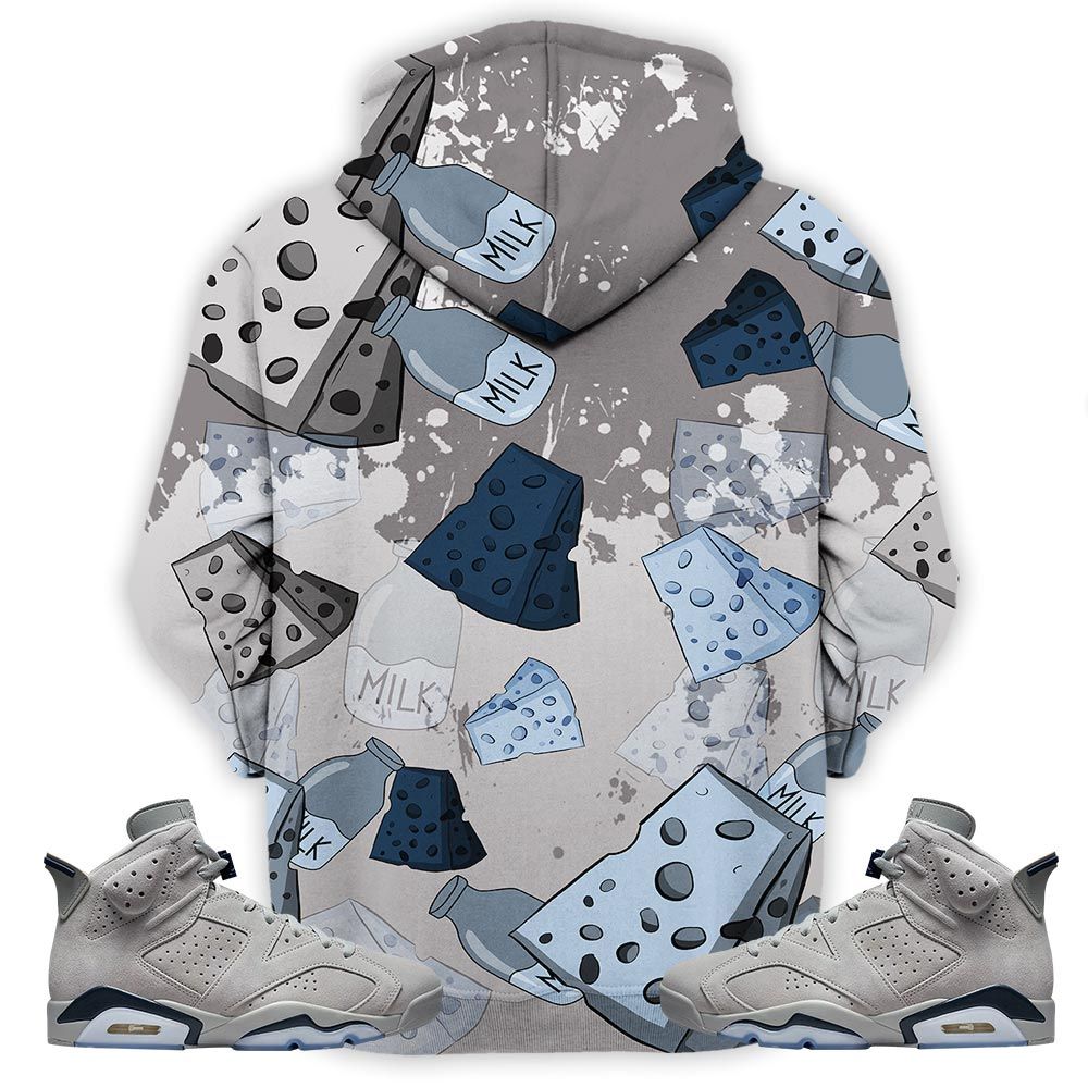 Cat And Mouse Damn Sneaker Shirt Match Georgetown 6S, Jordan 6 Retro Georgetown Hoodie Sweatshirt Tee All Over Print MKO Shirt