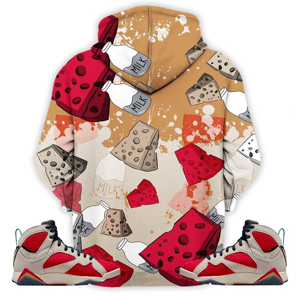 Cat And Mouse Damn Sneaker Shirt Match Trophy Room 7S, Jordan 7 Trophy Room Hoodie Sweatshirt Tee All Over Print MKO Shirt