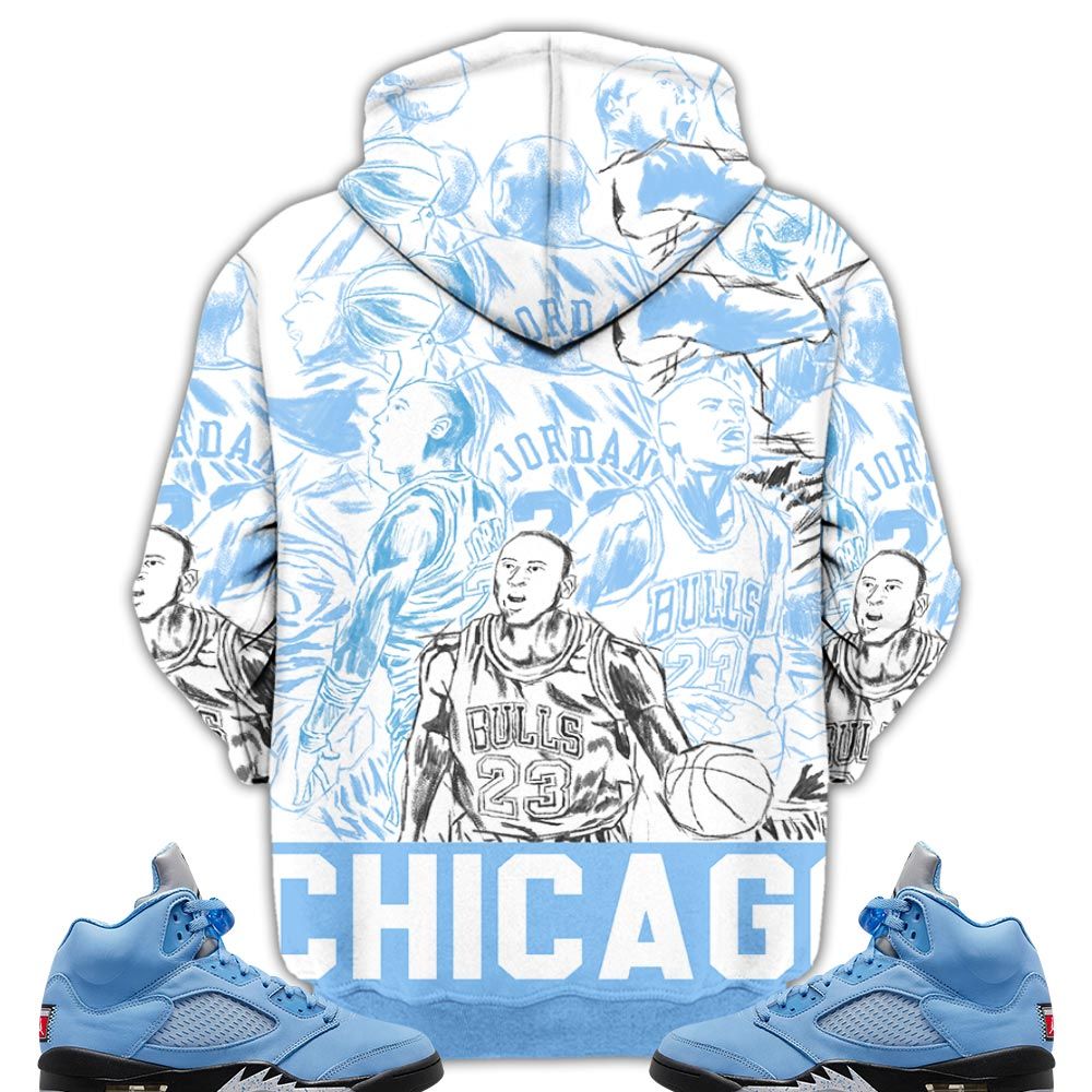 Chicago Superstar Sneaker Shirt Match Retro University Blue 5S, Jordan 5 University Blue Hoodie Sweatshirt Tee All Over Print MKO Shirt Chicago Superstar Sneaker Shirt Match Retro University Blue 5S, Jordan 5 University Blue Hoodie Sweatshirt Tee All Over Print MKO Shirt