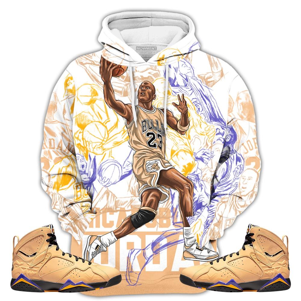 Chicago Superstar Sneaker Shirt Match Vachetta Tan 7S, Jordan 7 Se Afrobeats Hoodie Sweatshirt Tee All Over Print MKO Shirt