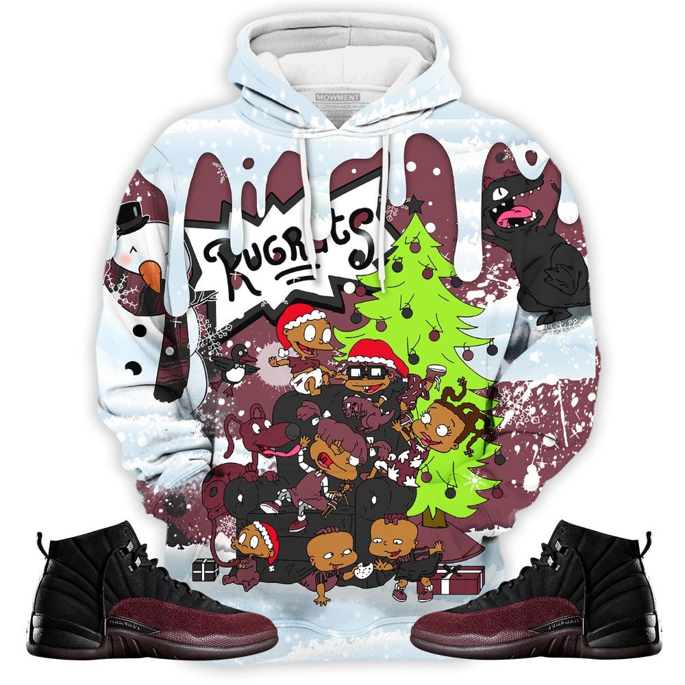 Christmas Rugrast 80S Sneaker Shirt Match Burgundy Crush 12S, Jordan 12 A Ma Maniere Hoodie Sweatshirt Tee All Over Print MKO Shirt Christmas Rugrast 80S Sneaker Shirt Match Burgundy Crush 12S, Jordan 12 A Ma Maniere Hoodie Sweatshirt Tee All Over Print MKO Shirt