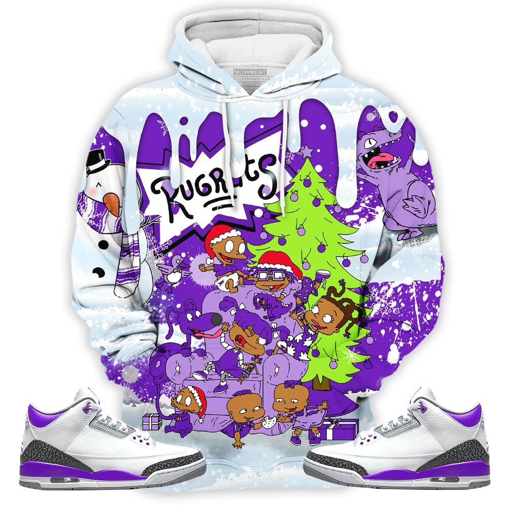 Christmas Rugrast 80S Sneaker Shirt Match Dark Iris 3S, Jordan 3 Retro Dark Iris Hoodie Sweatshirt Tee All Over Print MKO Shirt Christmas Rugrast 80S Sneaker Shirt Match Dark Iris 3S, Jordan 3 Retro Dark Iris Hoodie Sweatshirt Tee All Over Print MKO Shirt