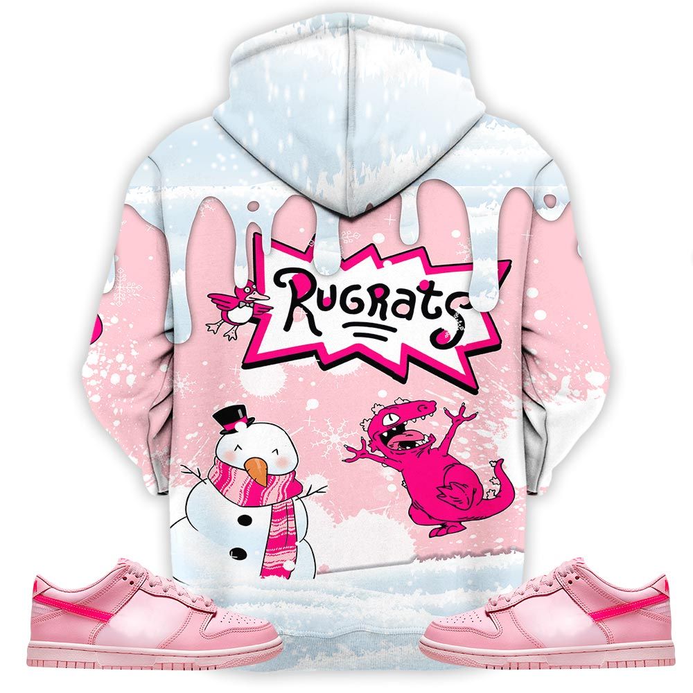 Christmas Rugrast 80S Sneaker Shirt Match Low Triple Pink, Dunk Low Triple Pink Hoodie Sweatshirt Tee All Over Print MKO Shirt