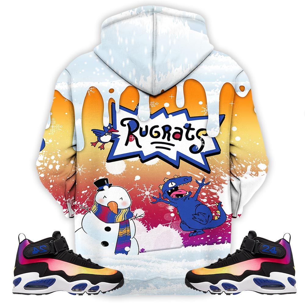 Christmas Rugrast 80S Sneaker Shirt Match Max 1 Los Angeles, Air Griffey Max 1 Los Angeles Hoodie Sweatshirt Tee All Over Print MKO Shirt