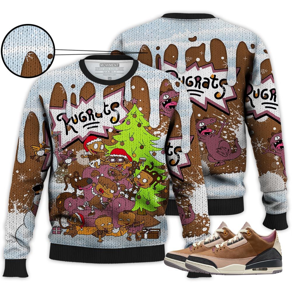 Christmas Rugrast 80S Sneaker Shirt Match Retro Archaeo Brown 3S, Jordan 3 Archaeo Brown Hoodie Sweatshirt Tee All Over Print MKO Shirt Christmas Rugrast 80S Sneaker Shirt Match Retro Archaeo Brown 3S, Jordan 3 Archaeo Brown Hoodie Sweatshirt Tee All Over Print MKO Shirt