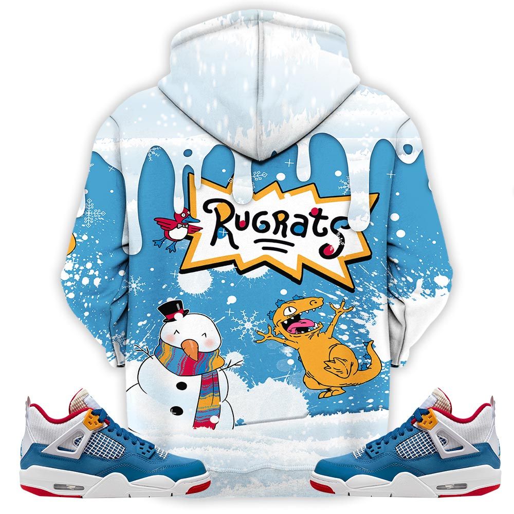 Christmas Rugrast 80S Sneaker Shirt Match Retro Messy Room 4S, Jordan 4 Gs Messy Room Hoodie Sweatshirt Tee All Over Print MKO Shirt
