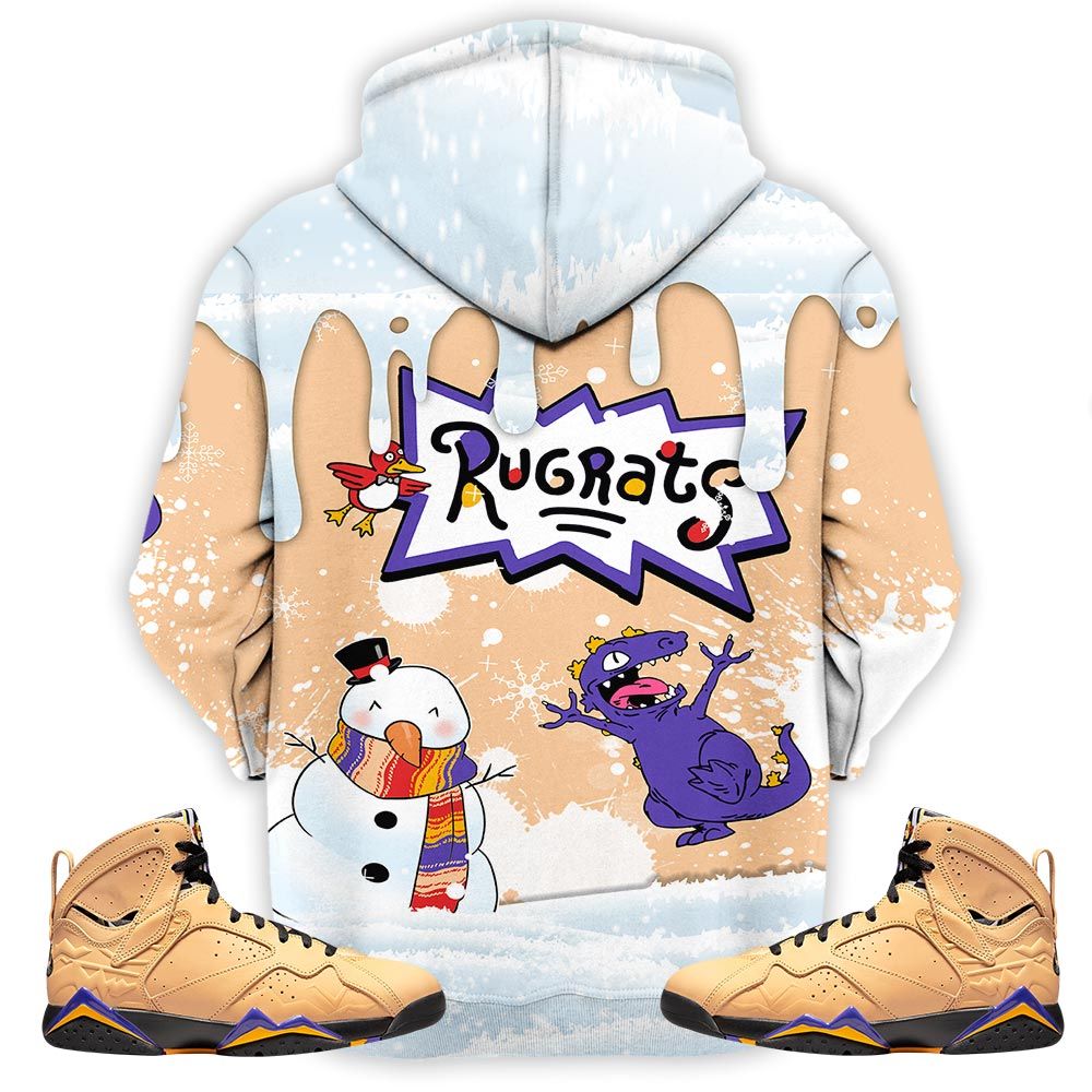 Christmas Rugrast 80S Sneaker Shirt Match Retro Vachetta Tan 7S, Jordan 7 Se Afrobeats Hoodie Sweatshirt Tee All Over Print MKO Shirt