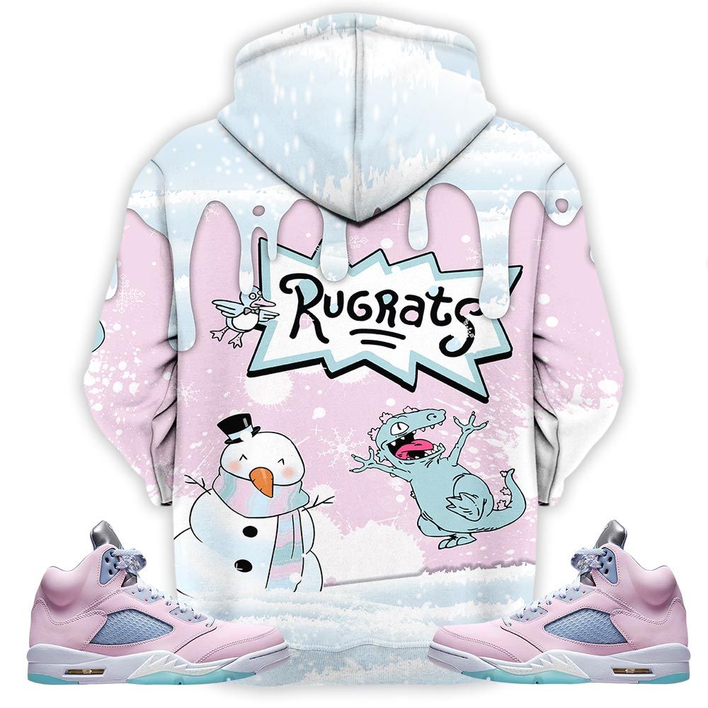 Christmas Rugrast 80S Sneaker Shirt Match Se Easter 5S, Jordan 5 Retro Easter Hoodie Sweatshirt Tee All Over Print MKO Shirt