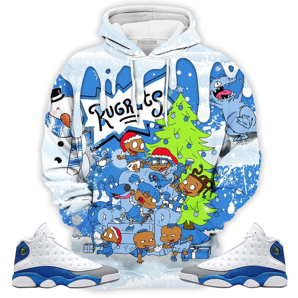 Christmas Rugrast 80S Sneaker Shirt Match White French Blue 13S, Jordan 13 French Blue Hoodie Sweatshirt Tee All Over Print MKO Shirt Christmas Rugrast 80S Sneaker Shirt Match White French Blue 13S, Jordan 13 French Blue Hoodie Sweatshirt Tee All Over Print MKO Shirt