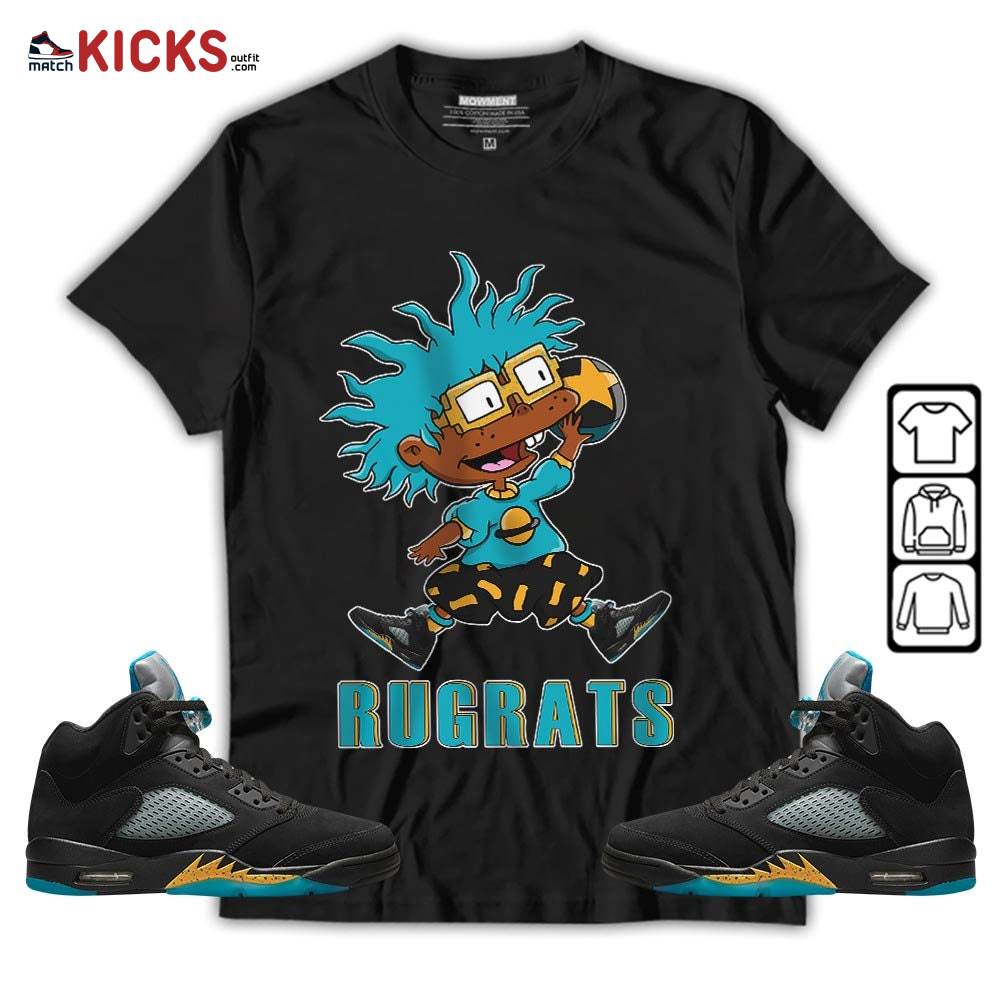Chuckie Jump Sneaker Shirt Match 2023 Retro Aqua 5s, Jordan 5 Aqua MKO T-Shirt Chuckie Jump Sneaker Shirt Match 2023 Retro Aqua 5s, Jordan 5 Aqua MKO T-Shirt