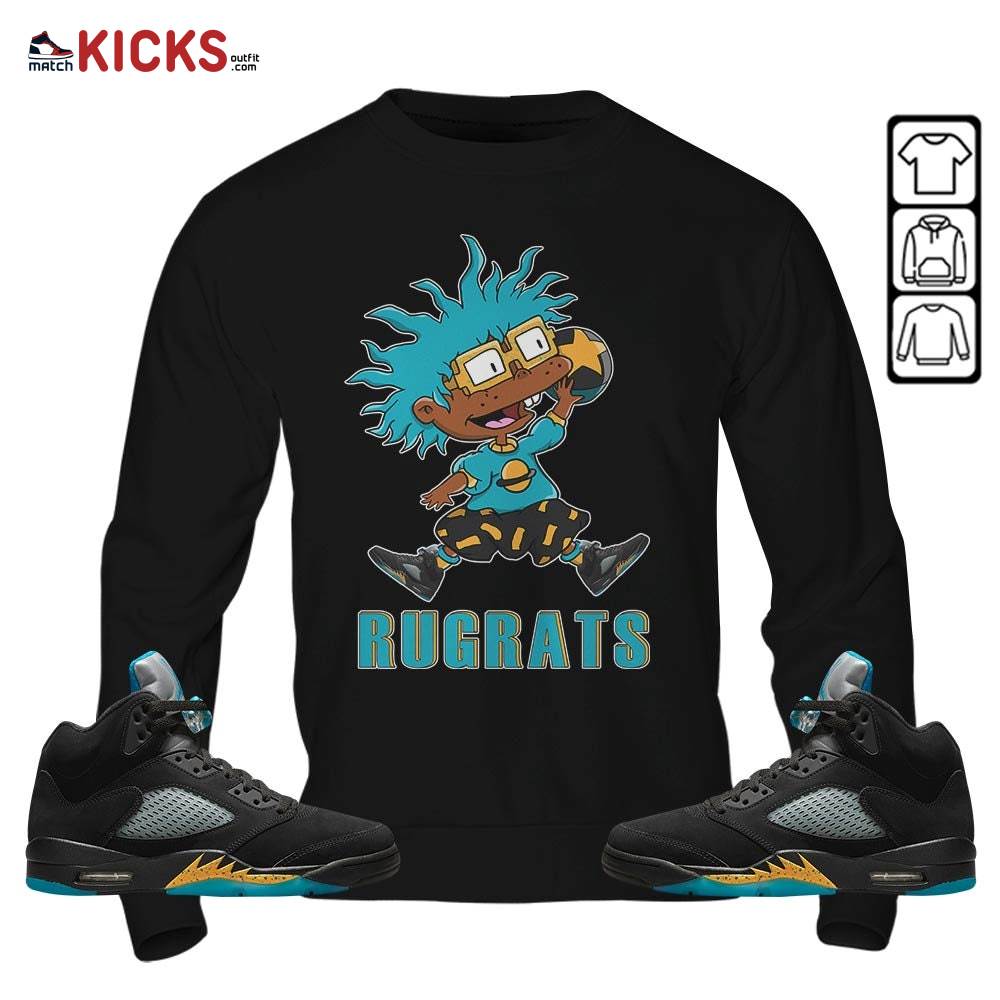 Chuckie Jump Sneaker Shirt Match 2023 Retro Aqua 5s, Jordan 5 Aqua MKO T-Shirt Chuckie Jump Sneaker Shirt Match 2023 Retro Aqua 5s, Jordan 5 Aqua MKO T-Shirt