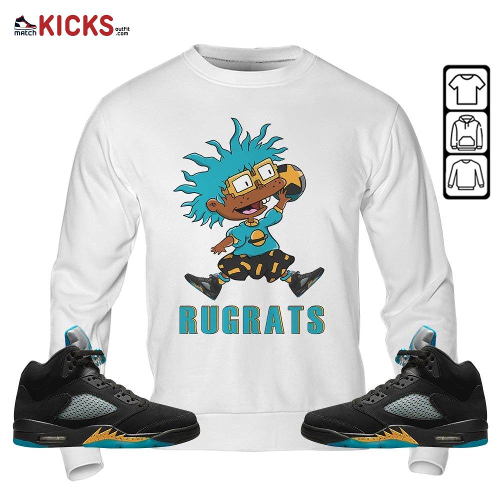 Chuckie Jump Sneaker Shirt Match 2023 Retro Aqua 5s, Jordan 5 Aqua MKO T-Shirt Chuckie Jump Sneaker Shirt Match 2023 Retro Aqua 5s, Jordan 5 Aqua MKO T-Shirt