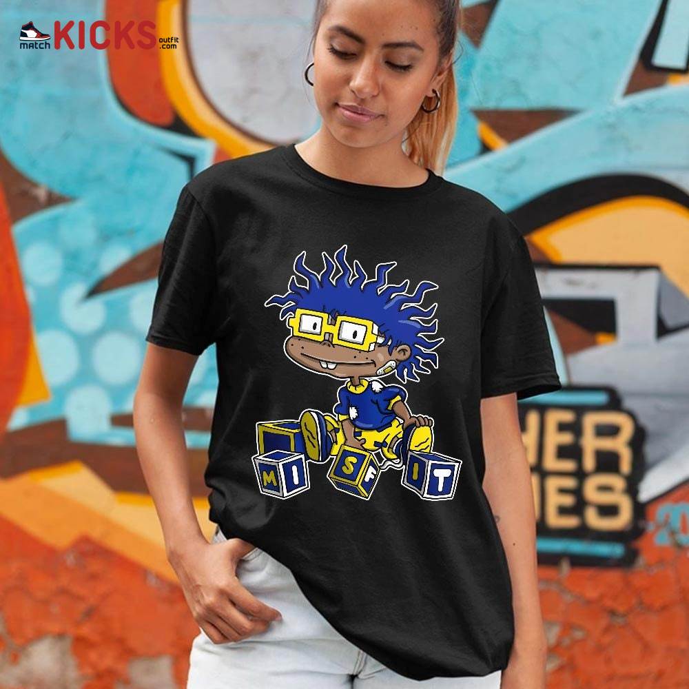 Chuckie Rugrats Misfit Sneaker Shirt Match 2023 Blue Laney 14s, Jordan 14 Laney MKO Sweatshirt Chuckie Rugrats Misfit Sneaker Shirt Match 2023 Blue Laney 14s, Jordan 14 Laney MKO Sweatshirt
