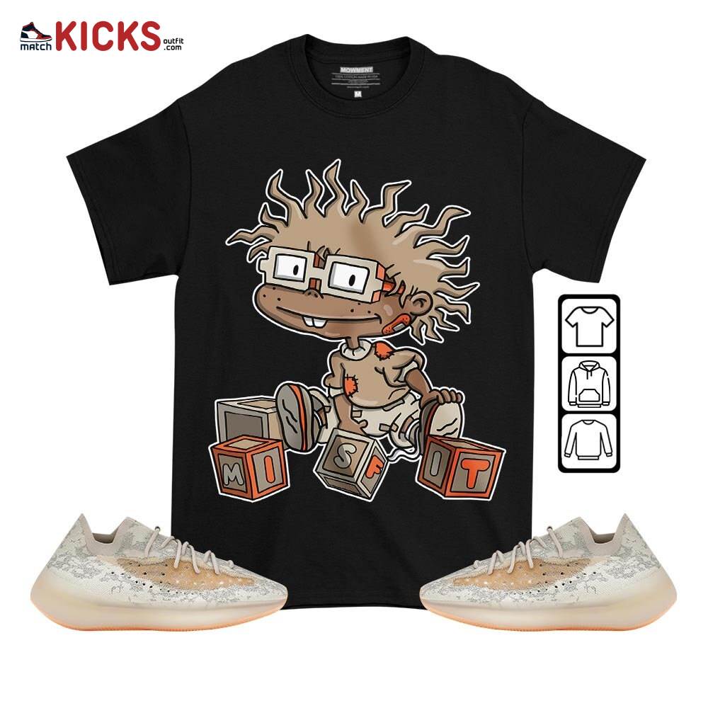 Chuckie Rugrats Misfit Sneaker Shirt Match 380 Yecoraite, Yeezy Boost 380 Yecoraite Reflective MKO T-Shirt