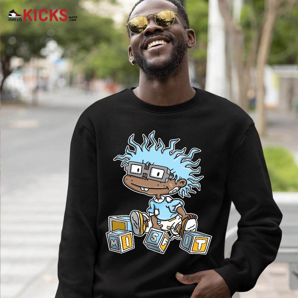Chuckie Rugrats Misfit Sneaker Shirt Match Dunk High Blue Chill, Dunk High Homer Simpson MKO T-Shirt Chuckie Rugrats Misfit Sneaker Shirt Match Dunk High Blue Chill, Dunk High Homer Simpson MKO T-Shirt