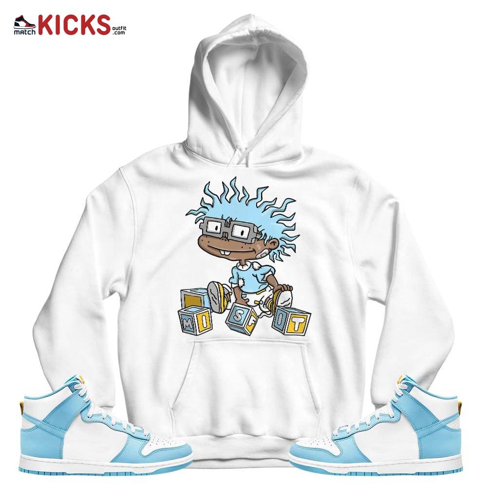 Chuckie Rugrats Misfit Sneaker Shirt Match Dunk High Blue Chill, Dunk High Homer Simpson MKO T-Shirt Chuckie Rugrats Misfit Sneaker Shirt Match Dunk High Blue Chill, Dunk High Homer Simpson MKO T-Shirt