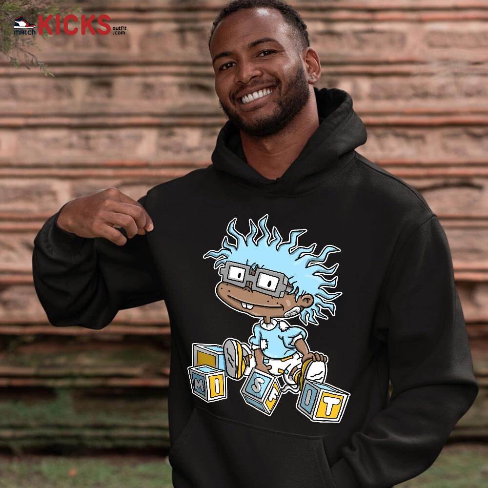 Chuckie Rugrats Misfit Sneaker Shirt Match Dunk High Blue Chill, Dunk High Homer Simpson MKO T-Shirt Chuckie Rugrats Misfit Sneaker Shirt Match Dunk High Blue Chill, Dunk High Homer Simpson MKO T-Shirt