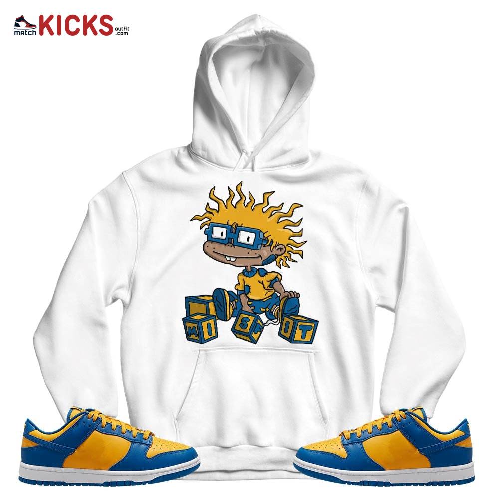 Chuckie Rugrats Misfit Sneaker Shirt Match Dunk Low Blue Yellow, Dunk Low Blue Jay MKO T-Shirt Chuckie Rugrats Misfit Sneaker Shirt Match Dunk Low Blue Yellow, Dunk Low Blue Jay MKO T-Shirt