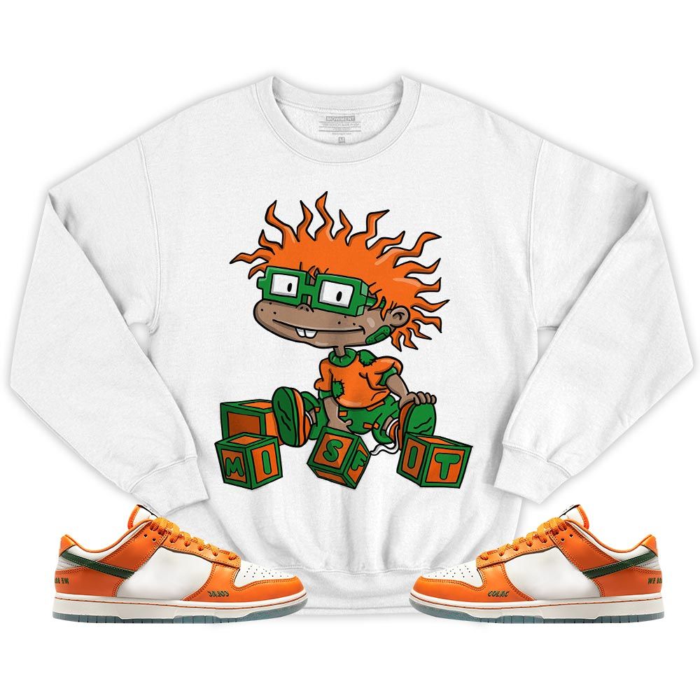 Chuckie Rugrats Misfit Sneaker Shirt Match Dunk Low Florida AM, Dunk Low Florida AM University MKO T-Shirt Chuckie Rugrats Misfit Sneaker Shirt Match Dunk Low Florida AM, Dunk Low Florida AM University MKO T-Shirt