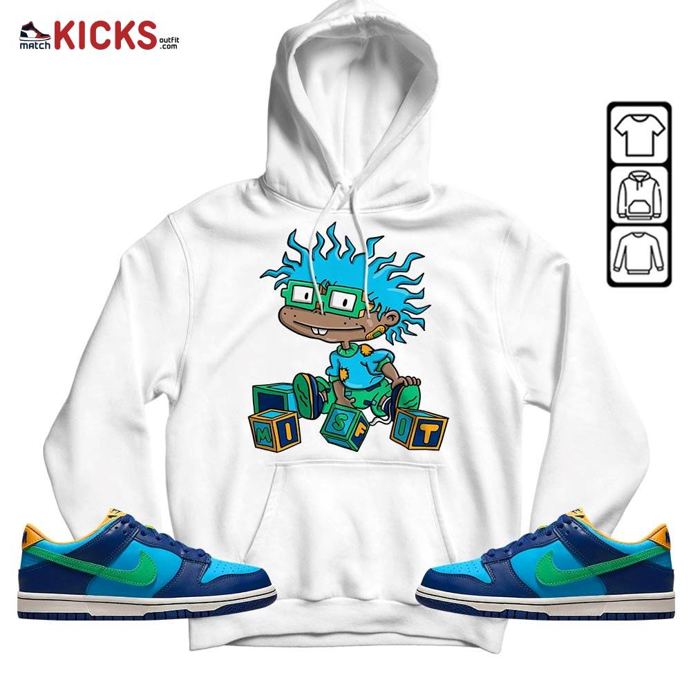 Chuckie Rugrats Misfit Sneaker Shirt Match Dunk Low GS Kyrie, Dunk Low GS Electric Algae MKO Hoodie Chuckie Rugrats Misfit Sneaker Shirt Match Dunk Low GS Kyrie, Dunk Low GS Electric Algae MKO Hoodie