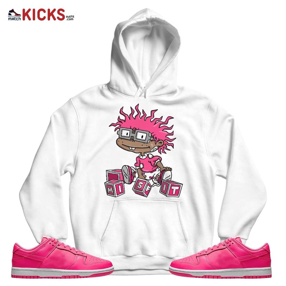 Chuckie Rugrats Misfit Sneaker Shirt Match Dunk Low Hyper Pink, Dunk Low Hot Pink MKO T-Shirt Chuckie Rugrats Misfit Sneaker Shirt Match Dunk Low Hyper Pink, Dunk Low Hot Pink MKO T-Shirt