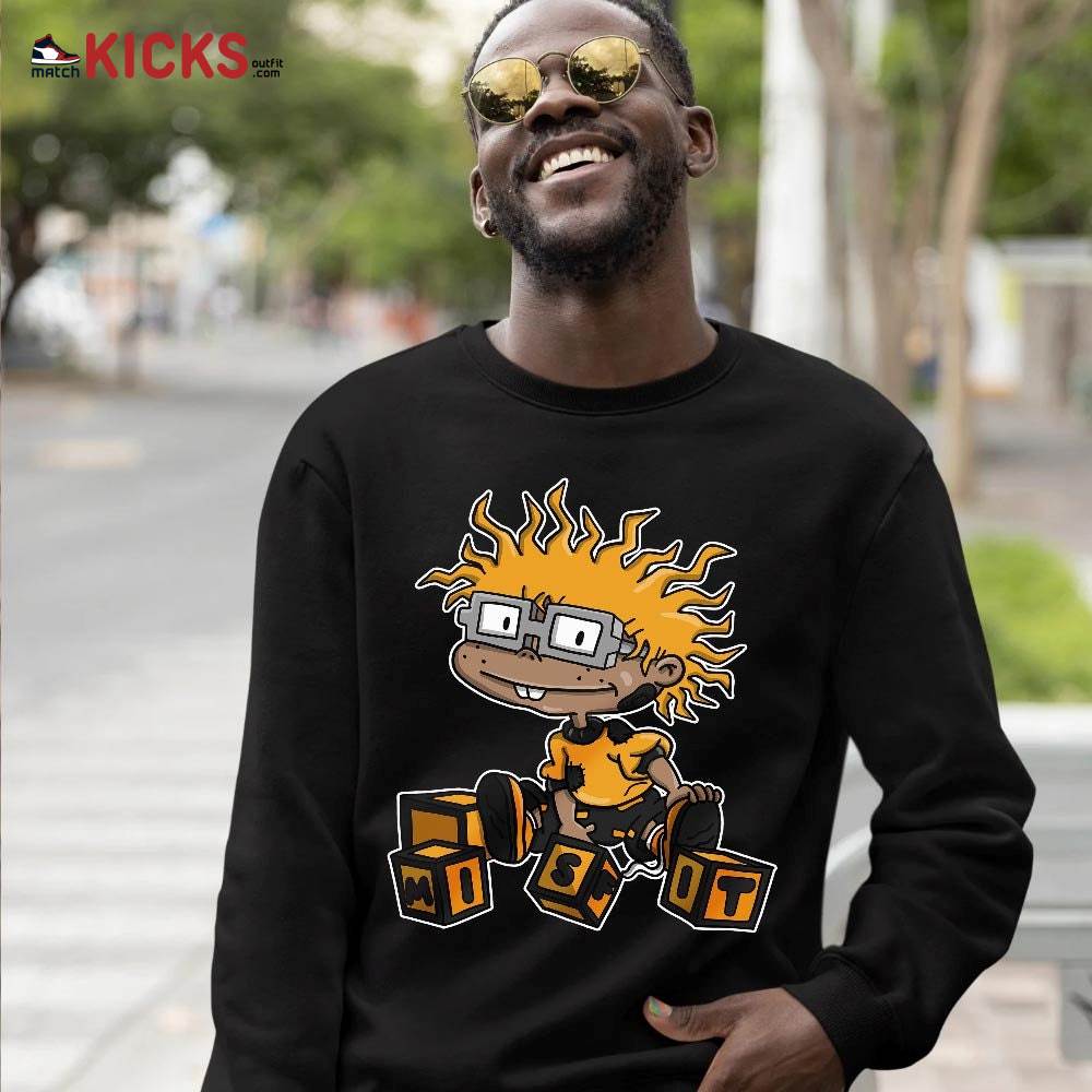 Chuckie Rugrats Misfit Sneaker Shirt Match Dunk Reverse Goldenrod, Dunk High Bruce Lee MKO T-Shirt Chuckie Rugrats Misfit Sneaker Shirt Match Dunk Reverse Goldenrod, Dunk High Bruce Lee MKO T-Shirt