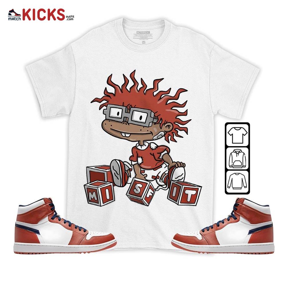 Chuckie Rugrats Misfit Sneaker Shirt Match Eastside Golf 1s, Jordan 1 High Eastside Golf MKO T-Shirt Chuckie Rugrats Misfit Sneaker Shirt Match Eastside Golf 1s, Jordan 1 High Eastside Golf MKO T-Shirt