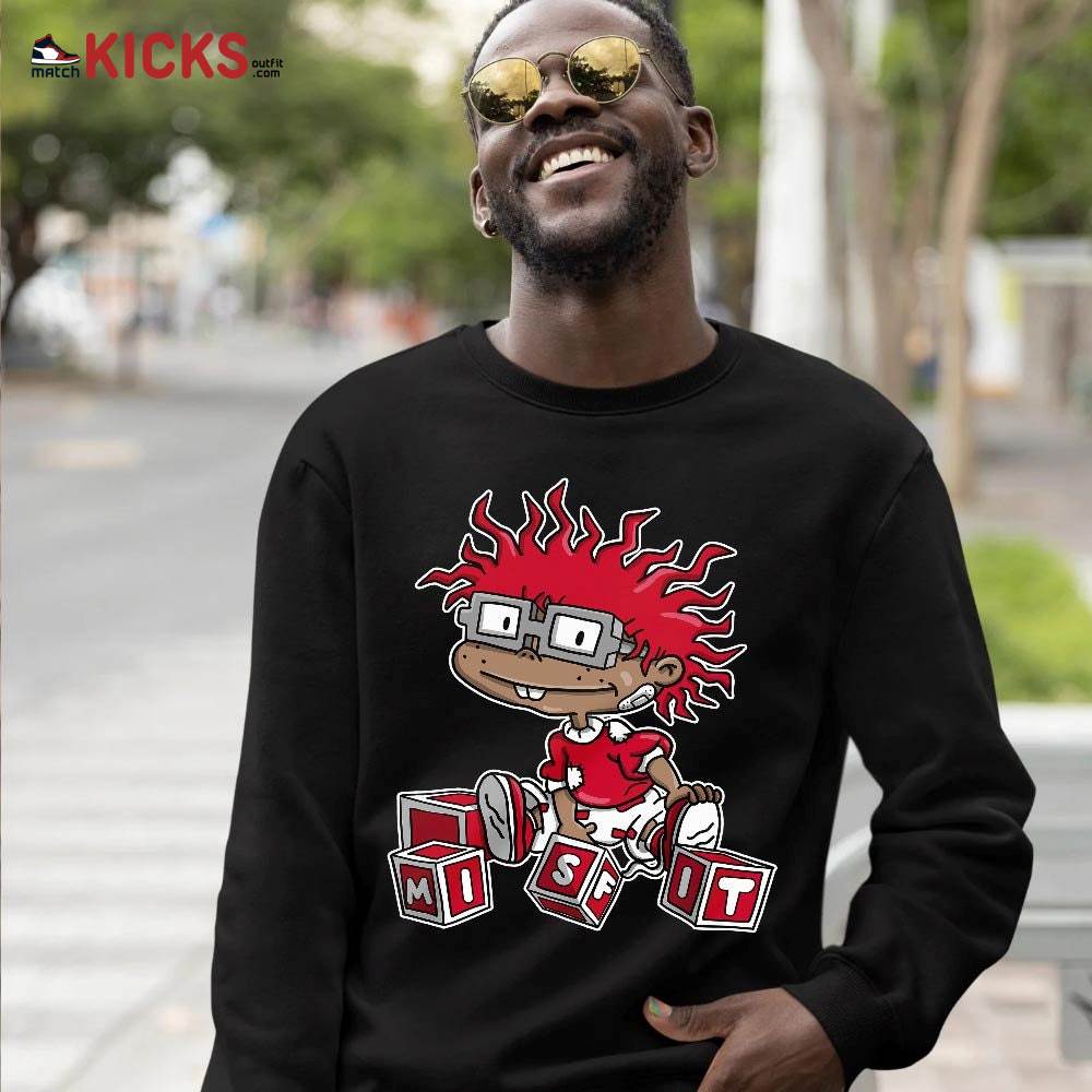 Chuckie Rugrats Misfit Sneaker Shirt Match High OG Chicago 1s, Jordan 1 Lost and Found Chicago MKO T-Shirt Chuckie Rugrats Misfit Sneaker Shirt Match High OG Chicago 1s, Jordan 1 Lost and Found Chicago MKO T-Shirt
