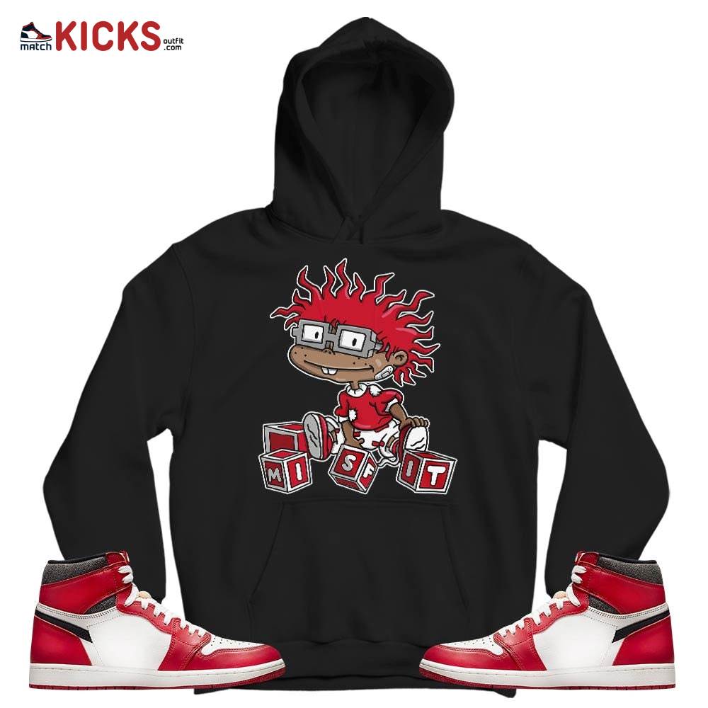 Chuckie Rugrats Misfit Sneaker Shirt Match High OG Chicago 1s, Jordan 1 Lost and Found Chicago MKO T-Shirt Chuckie Rugrats Misfit Sneaker Shirt Match High OG Chicago 1s, Jordan 1 Lost and Found Chicago MKO T-Shirt