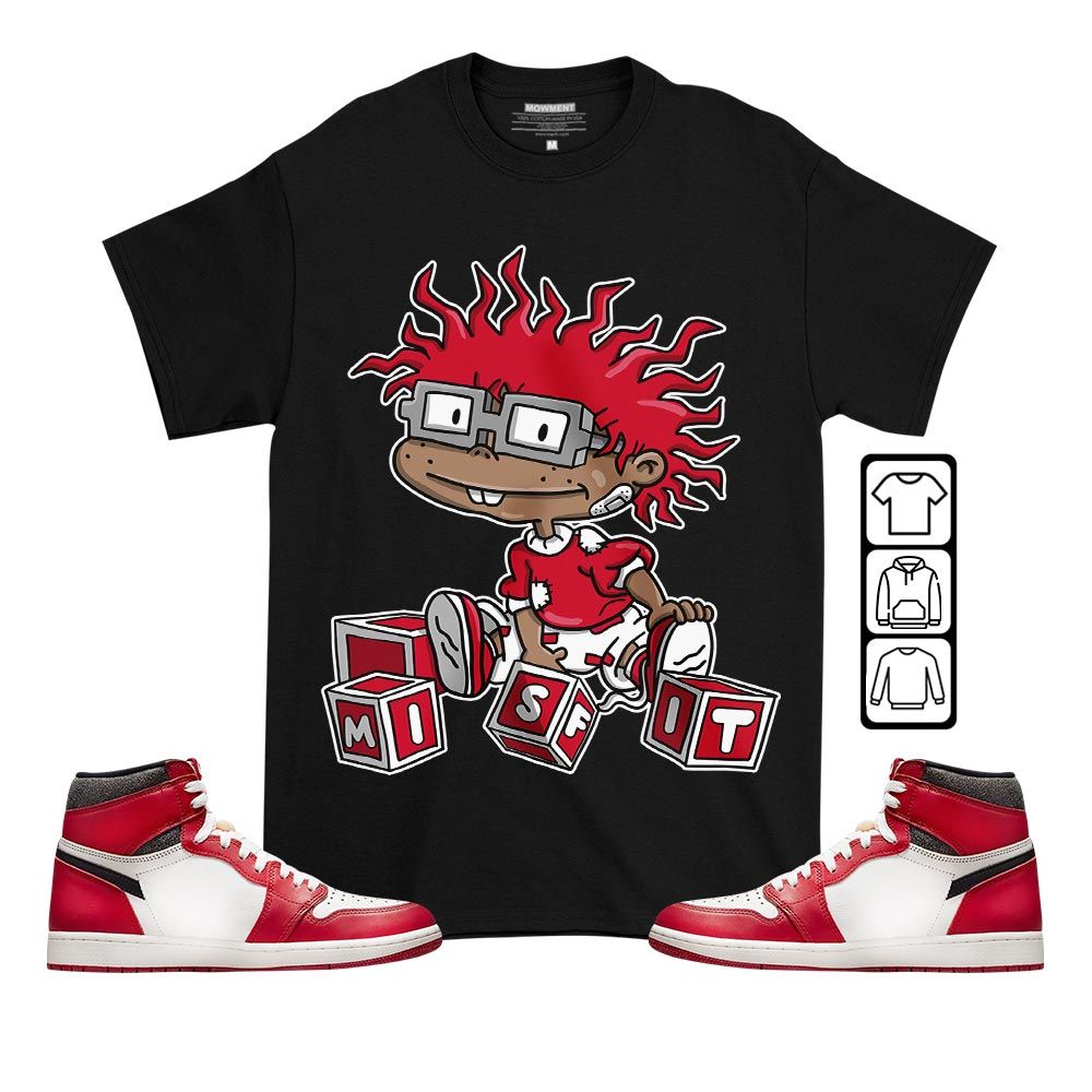 Chuckie Rugrats Misfit Sneaker Shirt Match High OG Chicago 1s, Jordan 1 Lost Found Chicago MKO T-Shirt Chuckie Rugrats Misfit Sneaker Shirt Match High OG Chicago 1s, Jordan 1 Lost Found Chicago MKO T-Shirt