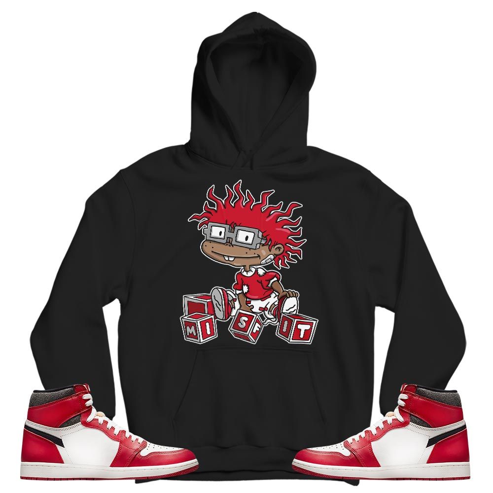 Chuckie Rugrats Misfit Sneaker Shirt Match High OG Chicago 1s, Jordan 1 Lost Found Chicago MKO T-Shirt