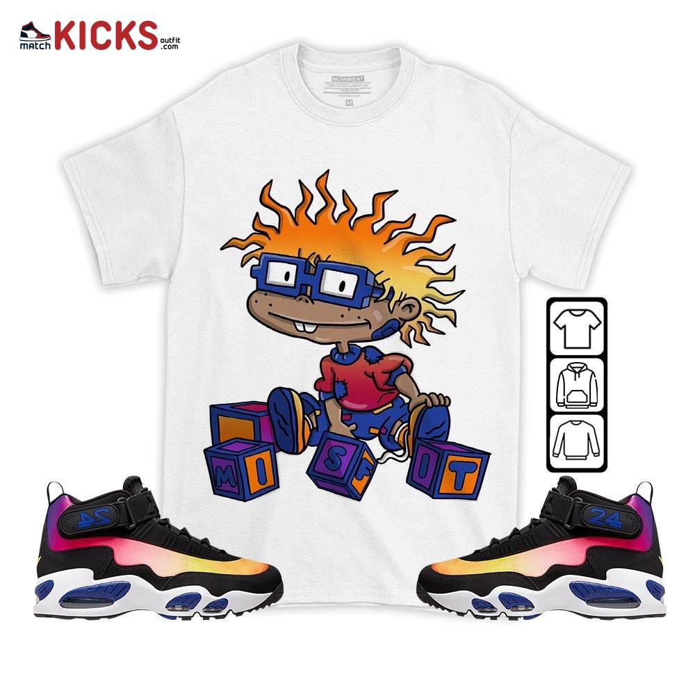 Chuckie Rugrats Misfit Sneaker Shirt Match Max 1 Los Angeles, Air Griffey Max 1 Los Angeles MKO T-Shirt