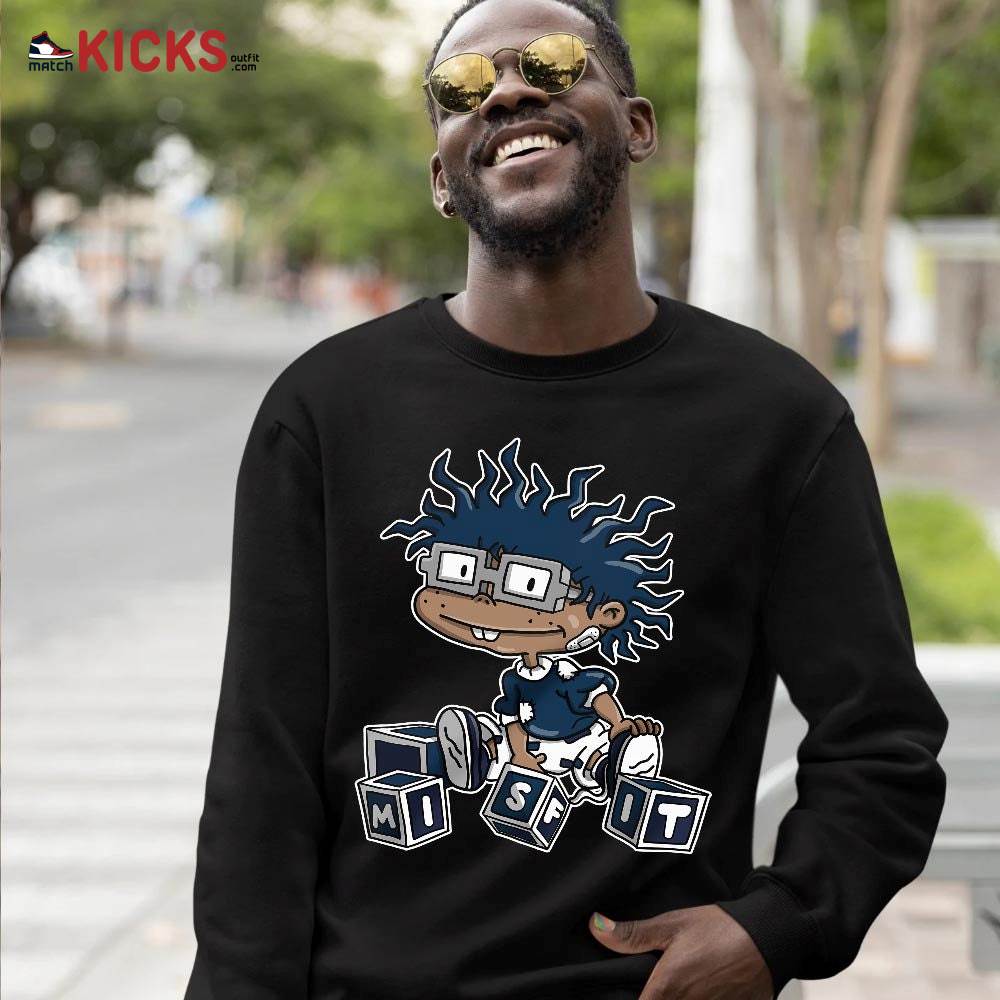 Chuckie Rugrats Misfit Sneaker Shirt Match Midnight Navy 11s, Jordan 11 Retro Midnight Navy MKO T-Shirt Chuckie Rugrats Misfit Sneaker Shirt Match Midnight Navy 11s, Jordan 11 Retro Midnight Navy MKO T-Shirt