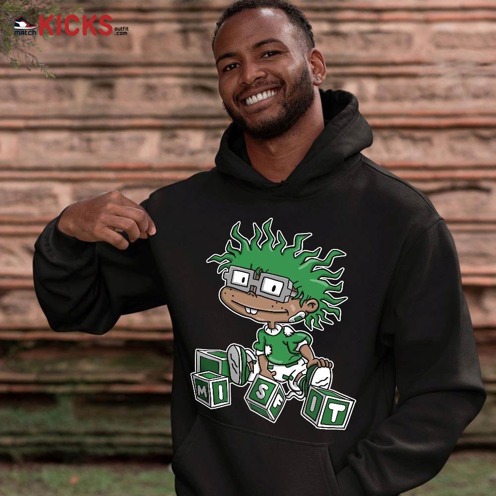 Chuckie Rugrats Misfit Sneaker Shirt Match OG Celtics 1s, Jordan 1 High OG Celtics MKO T-Shirt Chuckie Rugrats Misfit Sneaker Shirt Match OG Celtics 1s, Jordan 1 High OG Celtics MKO T-Shirt