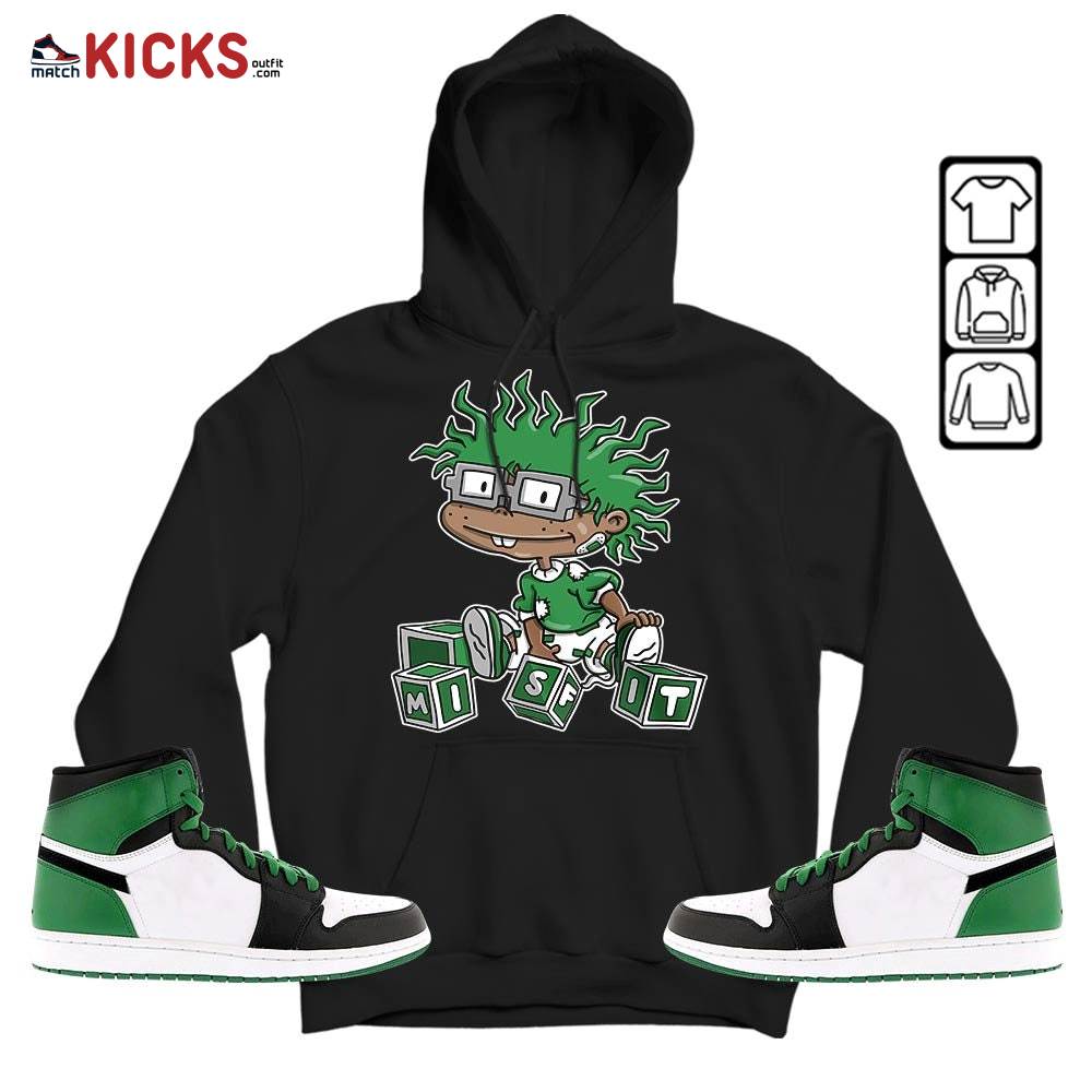Chuckie Rugrats Misfit Sneaker Shirt Match OG Celtics 1s, Jordan 1 High OG Celtics MKO T-Shirt Chuckie Rugrats Misfit Sneaker Shirt Match OG Celtics 1s, Jordan 1 High OG Celtics MKO T-Shirt