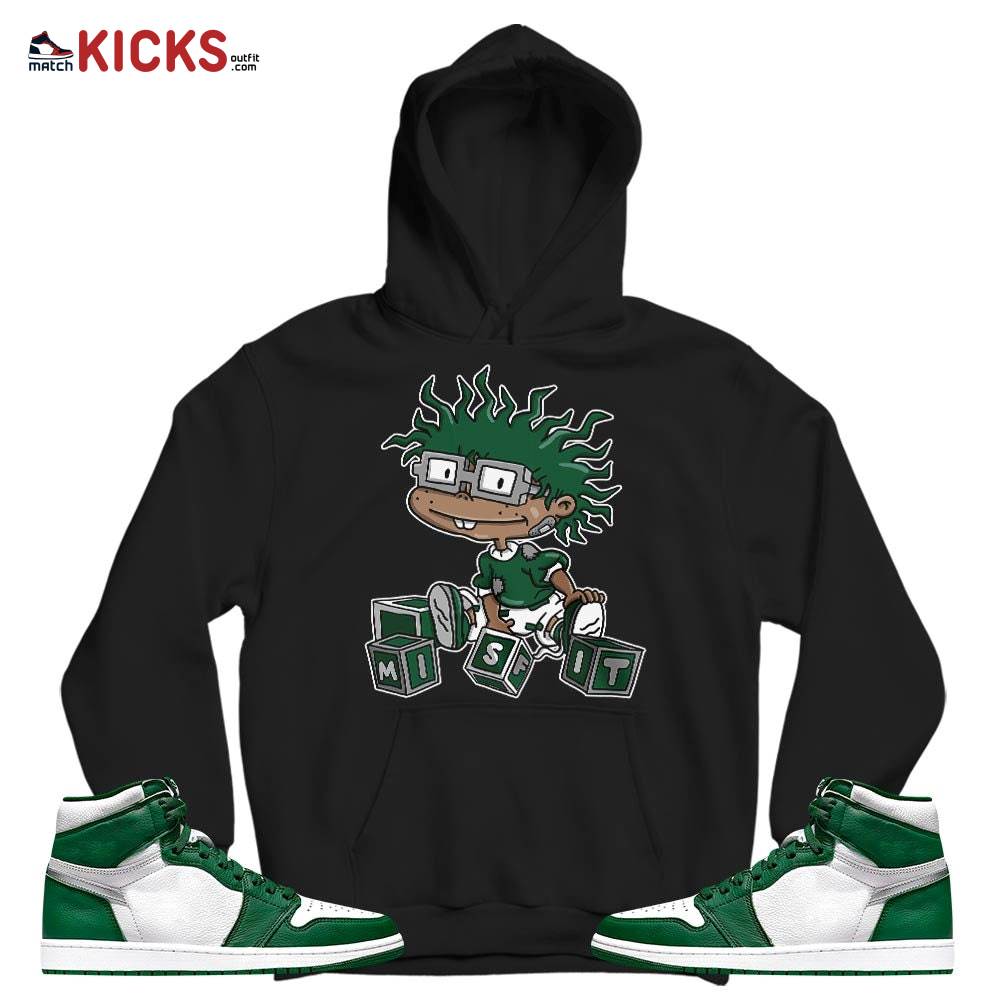 Chuckie Rugrats Misfit Sneaker Shirt Match OG Gorge Green 1s, Jordan 1 Retro High Gorge Green MKO T-Shirt Chuckie Rugrats Misfit Sneaker Shirt Match OG Gorge Green 1s, Jordan 1 Retro High Gorge Green MKO T-Shirt