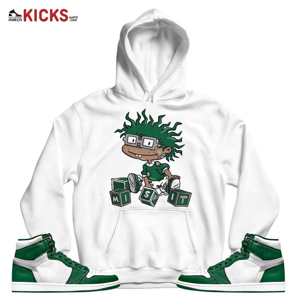 Chuckie Rugrats Misfit Sneaker Shirt Match OG Gorge Green 1s, Jordan 1 Retro High Gorge Green MKO T-Shirt Chuckie Rugrats Misfit Sneaker Shirt Match OG Gorge Green 1s, Jordan 1 Retro High Gorge Green MKO T-Shirt